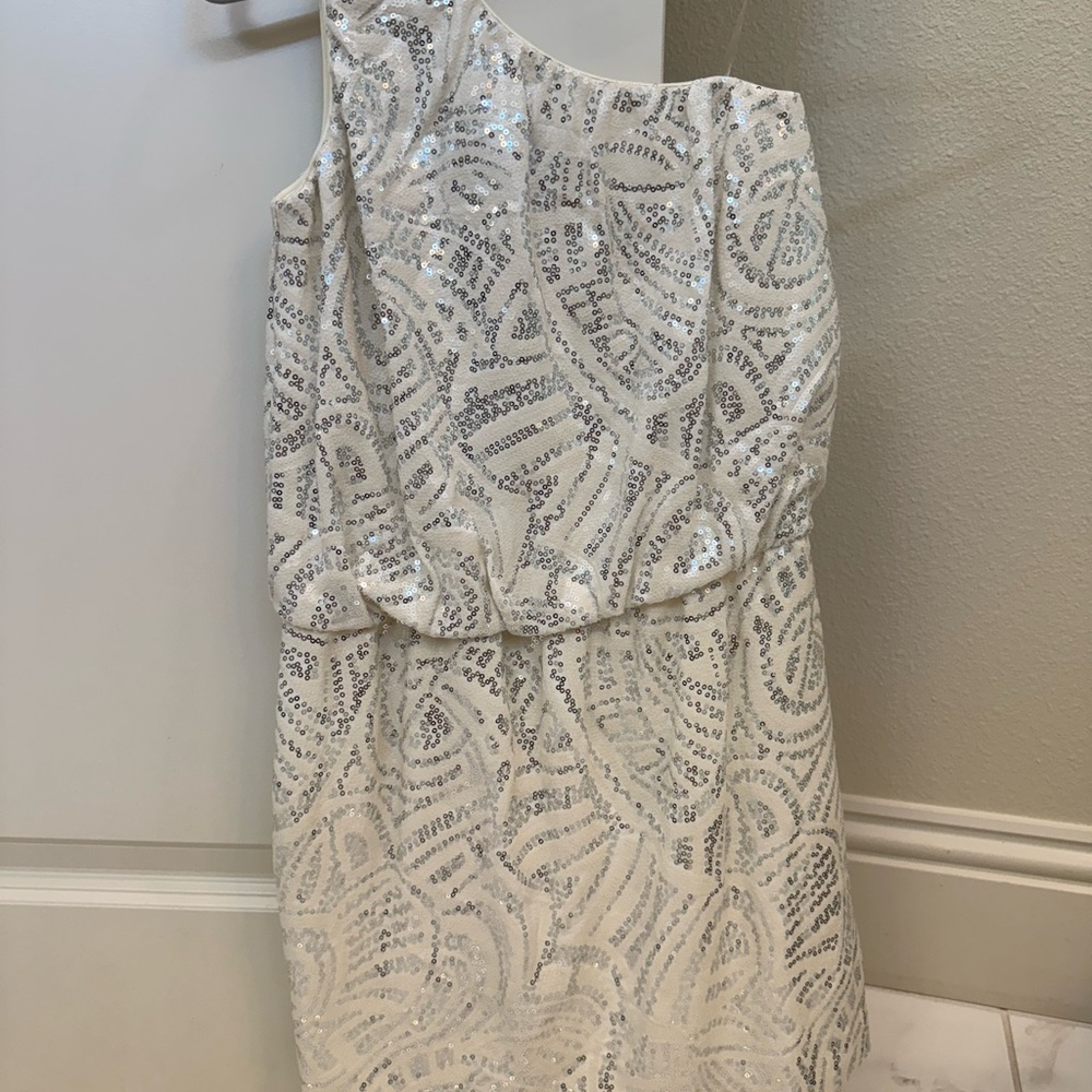 As U Wish White Sequin Dress